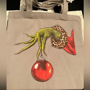 Grinch tote bag